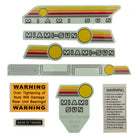 Decal Set Sun Trike Rep Kit