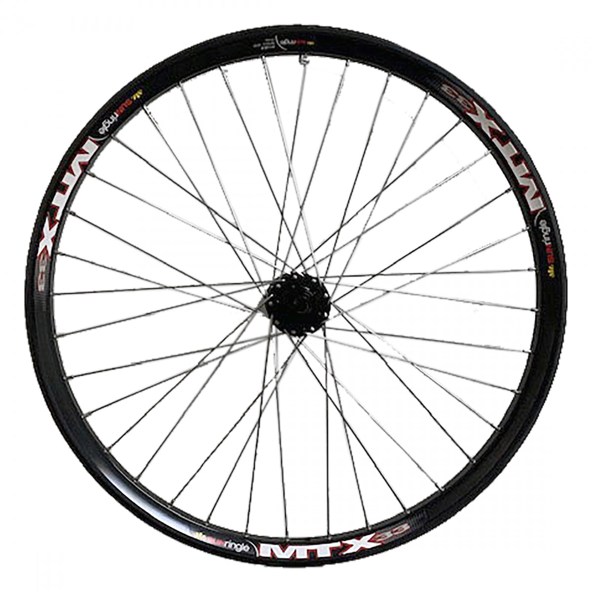 WHL RR 26x1.5 559x26 Sun MTX33 BK 36 OT 1sp 6B BK 135mm SS13gSL