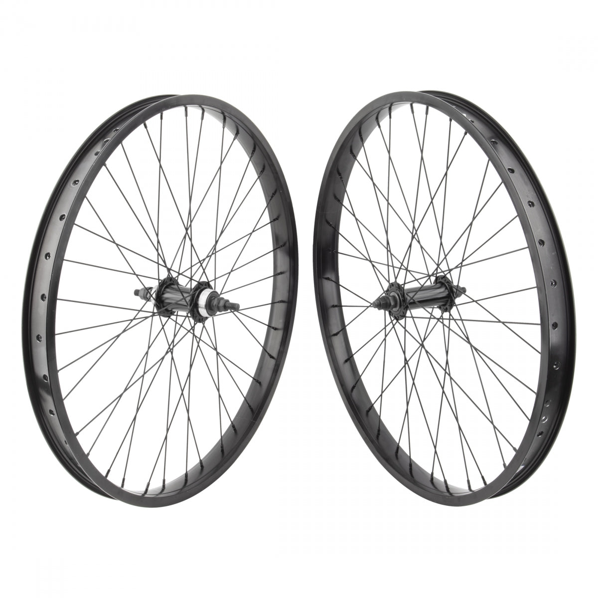 SE Bikes WHL PR 24x1.75 507x32 SO Cal FLYER(21) BK NMSW 36 1s FF Loose 3/8 BK 110mm 14gBK (SKU 742934)