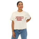 Women’s Boxy Tee - Sports Plus Graphic Tee for Casual Wear