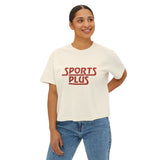 Women’s Boxy Tee - Sports Plus Graphic Tee for Casual Wear