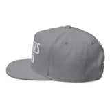 Sports Plus Flat Bill Cap - Stylish Embroidered Hat for Athletes and Fans