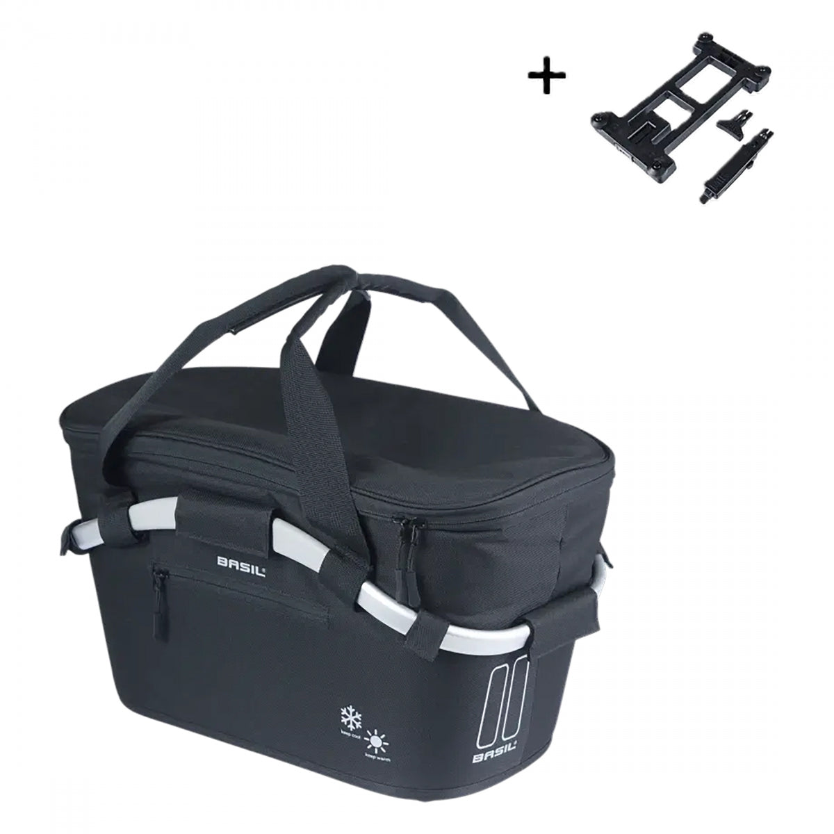 Basket Basil RR Ractop Classic Carry ALL Iso Mik 18L BK