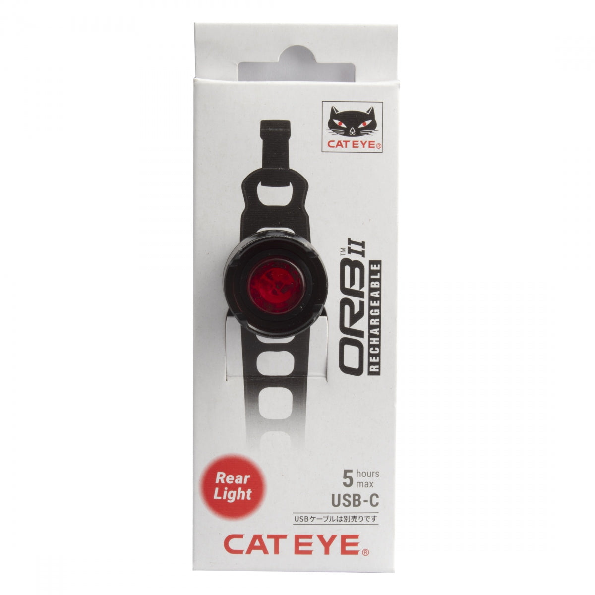 Light Cateye SL-LD160RC-R RR ORB RC USB-C BK