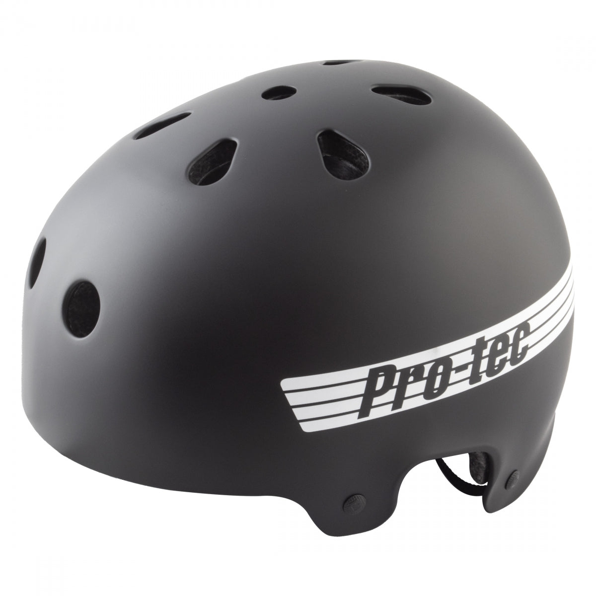 Helmet Protec Low Pro OLD School Cert XL/XXL M-BK