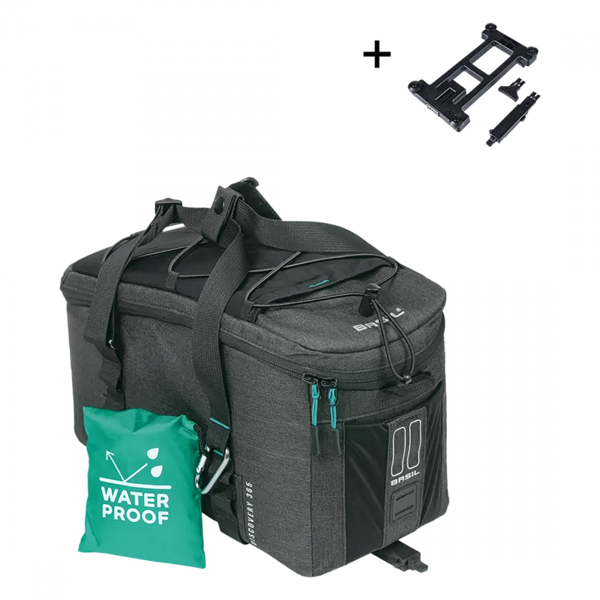 Bag Basil Trunk Discovery 365D M 9L Mik BK