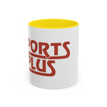 Sports Plus Accent Coffee Mug - 11oz & 15oz - Perfect for Sports Lovers