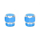 Valve Caps Triktopz Hex 2-TONE BU 1pr/PK