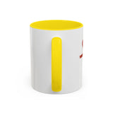 Sports Plus Accent Coffee Mug - 11oz & 15oz - Perfect for Sports Lovers