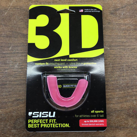Sisu Aero 3D Mouthguard - Hot Pink