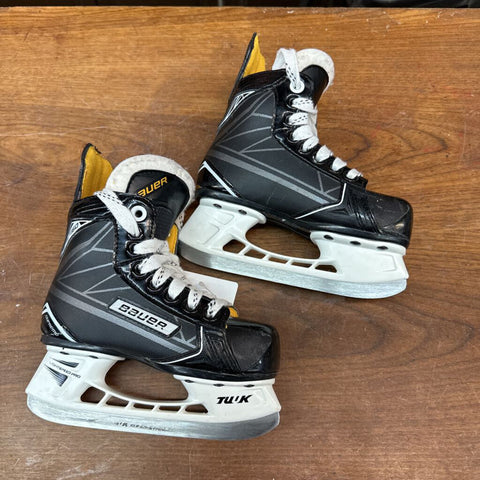 10Y Bauer Supreme S160 Youth Hockey Skates