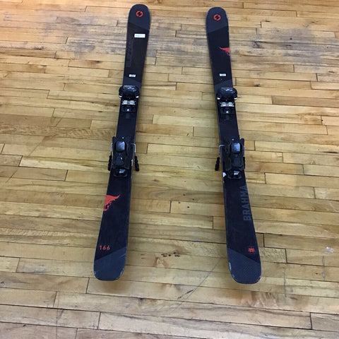 166cm Blizzard Brahma 88 Skis w/ Bindings