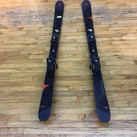 173cm Blizzard Brahma 88 Skis w/ Bindings