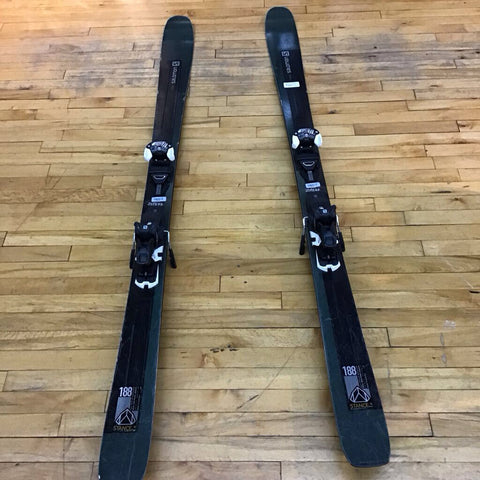 188cm Salomon Stance 90 Skis w/ Bindings