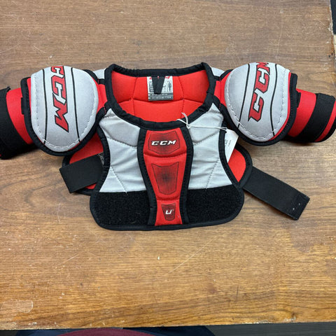 Youth Small CCM U+ Hockey Shoulder Pads