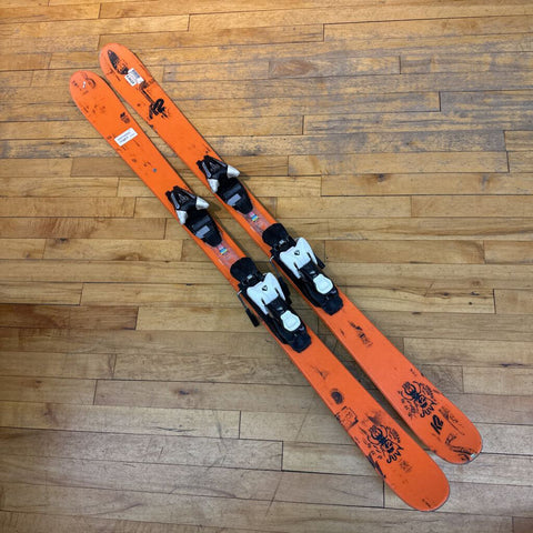 139cm K2 Juvy Skis w/ Salomon L7 Bindings
