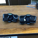 xs youth - under armor cool max lacrosse elbow pads - black