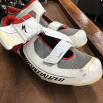 10.5 - Specialized Body Geometry Cycling Shoes - White