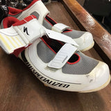 10.5 - Specialized Body Geometry Cycling Shoes - White