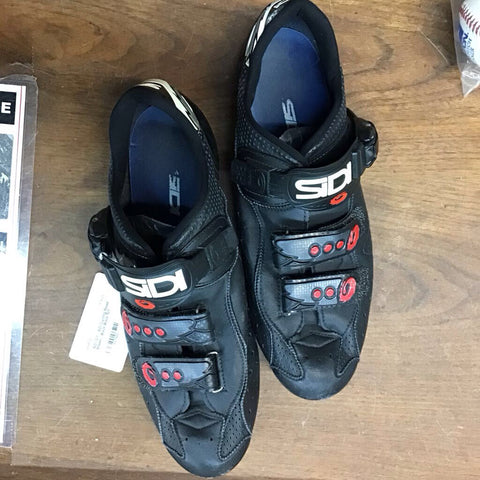 10? - SiDI Cycling Road Shoes - Black