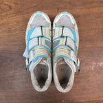 36 - Shimano Shiman Pedaling Cycling Shoes - White/Blue