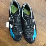 10.5 - Diadora Vortex Pro II Cycling Shoes- Black Blue