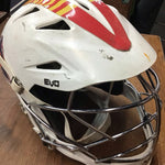S/M - Warrior Evo Lacrosse Helmet - White
