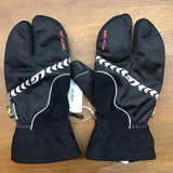 Medium - EaGo Air Wino TB X Biking Cold Weather Gloves- Black
