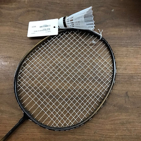 Badmitton Racket w/ Birdy - Black