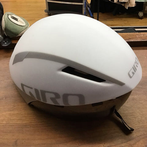 M- Giro Aero head Cycling Helmet - White