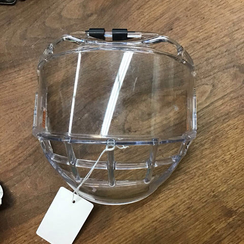 M- Bauer Hockey Helmet Cage Bubble - Clear