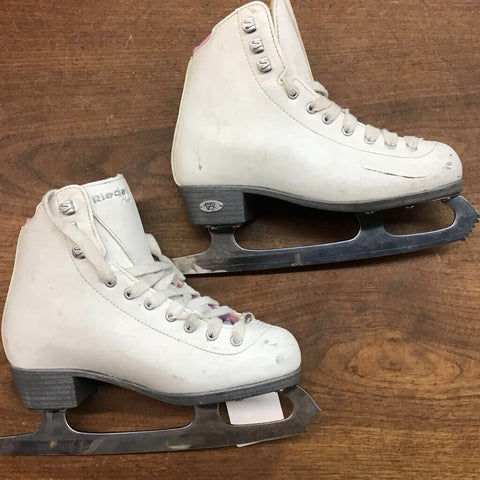 3 Riedell Pearl Figure Skates