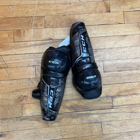 10" CCM Tacks 9550 Hockey Shin Guards