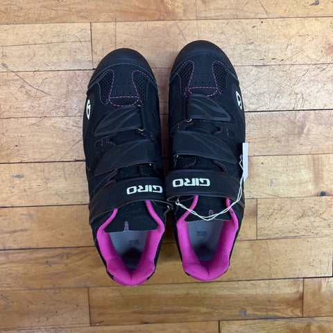 42 - Giro Riela SPD Cycling Shoes - Black/Pink