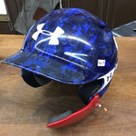 5 1/2 - Under Armor Juniors Batting Helmet - Blue/Red