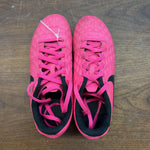 3Y Hot Pink Nike Tiempo Soccer Cleats