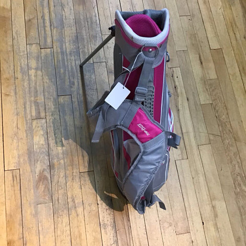 Top Flite Junior Golf Bag - Pink/White/Grey