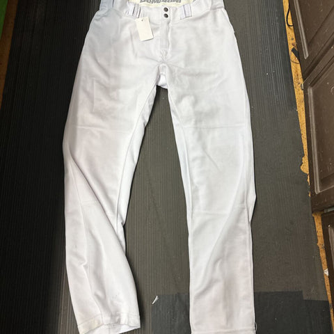 Adult Large - DeMarini Baseball Pants - White
