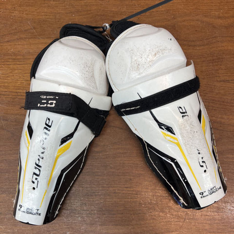 9" Bauer Supreme 150 Hockey Shin Guards