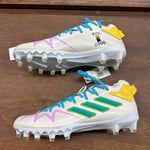 12.5 Adidas Simpsons Football Cleats - White