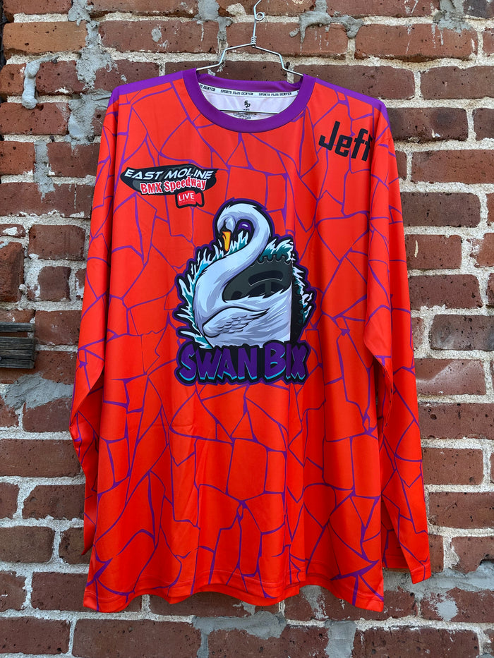 Custom red team jersey