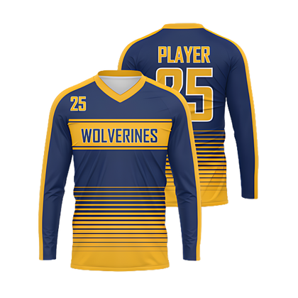 Maillot de volley-ball à manches longues sur mesure PRO Series