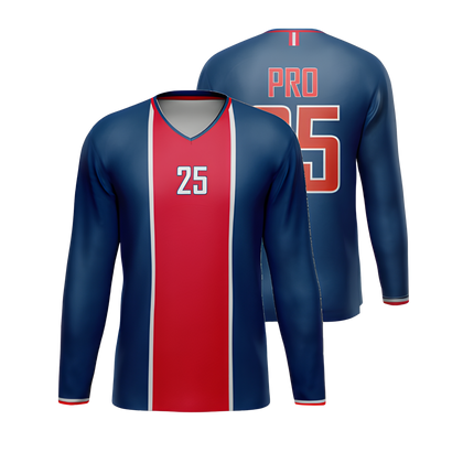 Maillot de foot à manches longues personnalisé - Série 3000