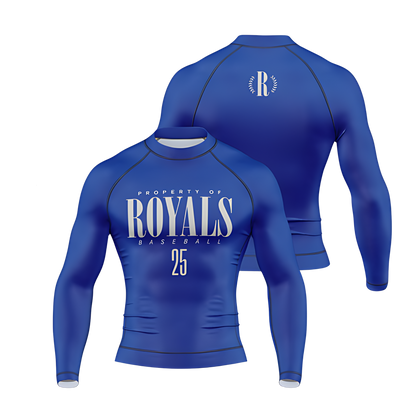 Maillot de compression personnalisé à manches longues