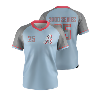 Custom Short-Sleeve Baseball Jersey - 2000 Series