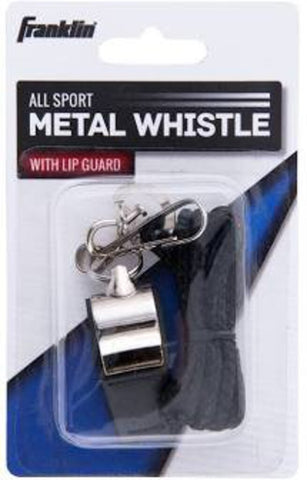 Franklin Metal Whistle w/Lanyard