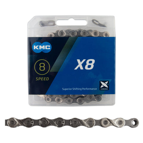 KMC X8.93 8-Speed Bike Chain Silver