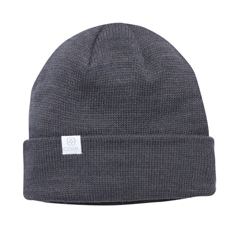 The FLT Recycled Polylana Knit Beanie - Charcoal
