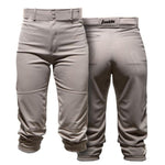 Youth Large Franklin Deluxe Baseball Pants - Grey