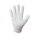 Medium - Mizuno Pro 303 Batting Gloves - White